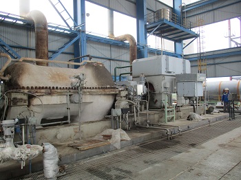 8500KW电动机轴磨损在线修复