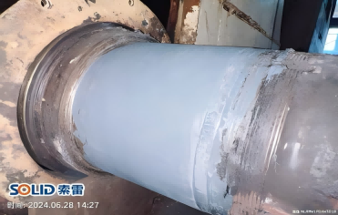 管束干燥机轴承位磨损的快速修复技